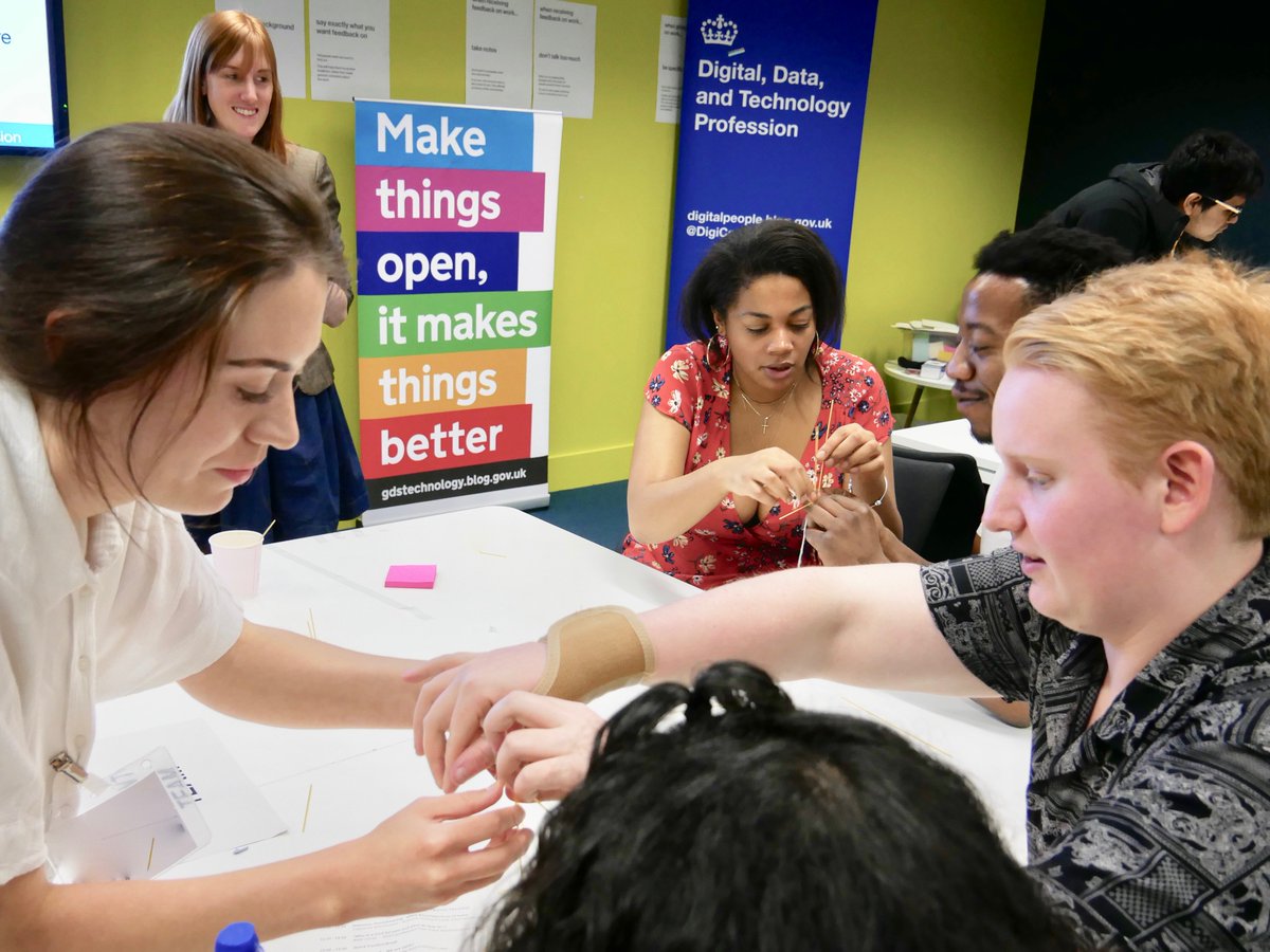 Today we had fun with <a href="/UniWestminster/">University of Westminster</a> students and shared insights about the world of work within the <a href="/UKCivilService/">UK Civil Service</a> and different routes into digital, data and technology roles. #UKgovishiring #DDaTFastStream