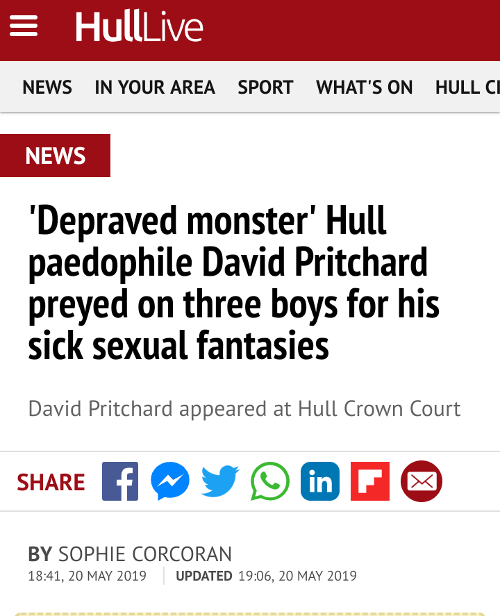 weehalfpintt's tweet photo. I just want to show you something. These are all articles from 1 day. 20th May.
I read this stuff every day to stay angry & motivated to get victims to talk. Its not an easy thing to do but abuse wont stop happening if I ignore it. Too many victims dont make it. #talk2someone https://t.co/ct2k6Zi4dX