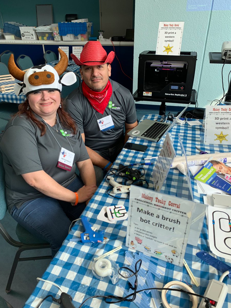 RegionOneESC's tweet photo. We also have breakout sessions and workshops going on throughout the day.
Be sure to visit our Makey Techy Corral and check out the hands-on activities we have for you!
#DontMessWithTechnology19 https://t.co/54XeIP04Vg