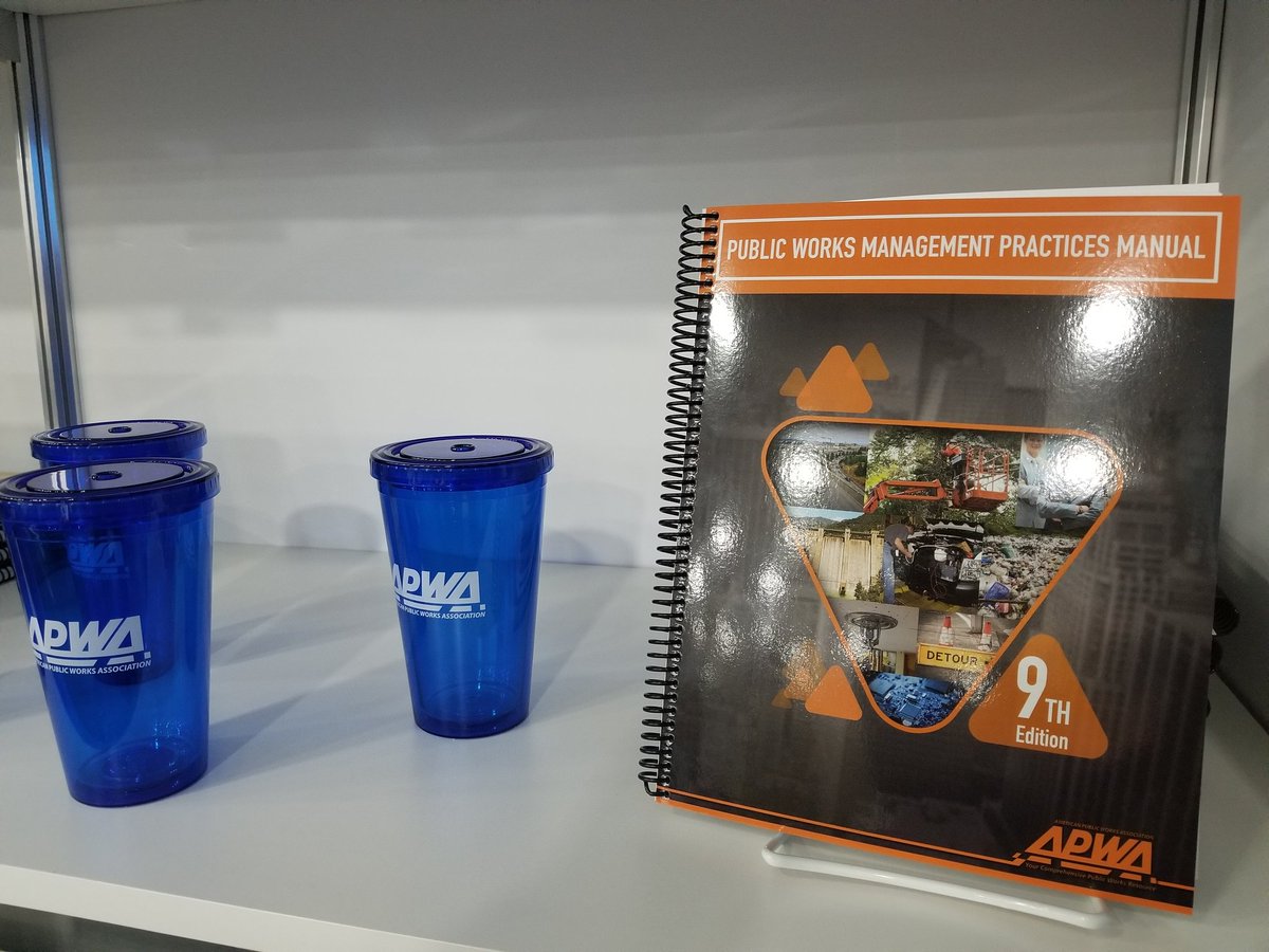 APWATracy's tweet photo. Get your PW Management Practices Manual while at the #Show4Snow! #APWASnowConference #APWAACCREDITATION https://t.co/iuBJhtKOA1