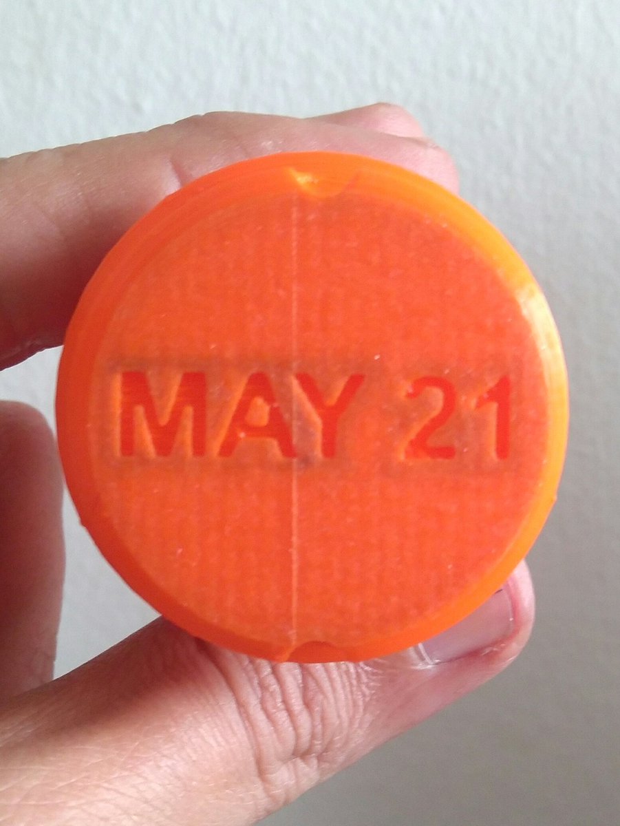 ferjerez3d's tweet photo. Day 21. Orange tower #3dprinted using @smartmaterials3 PLA #municipalday #everydayacity https://t.co/gOSbDRaAsJ