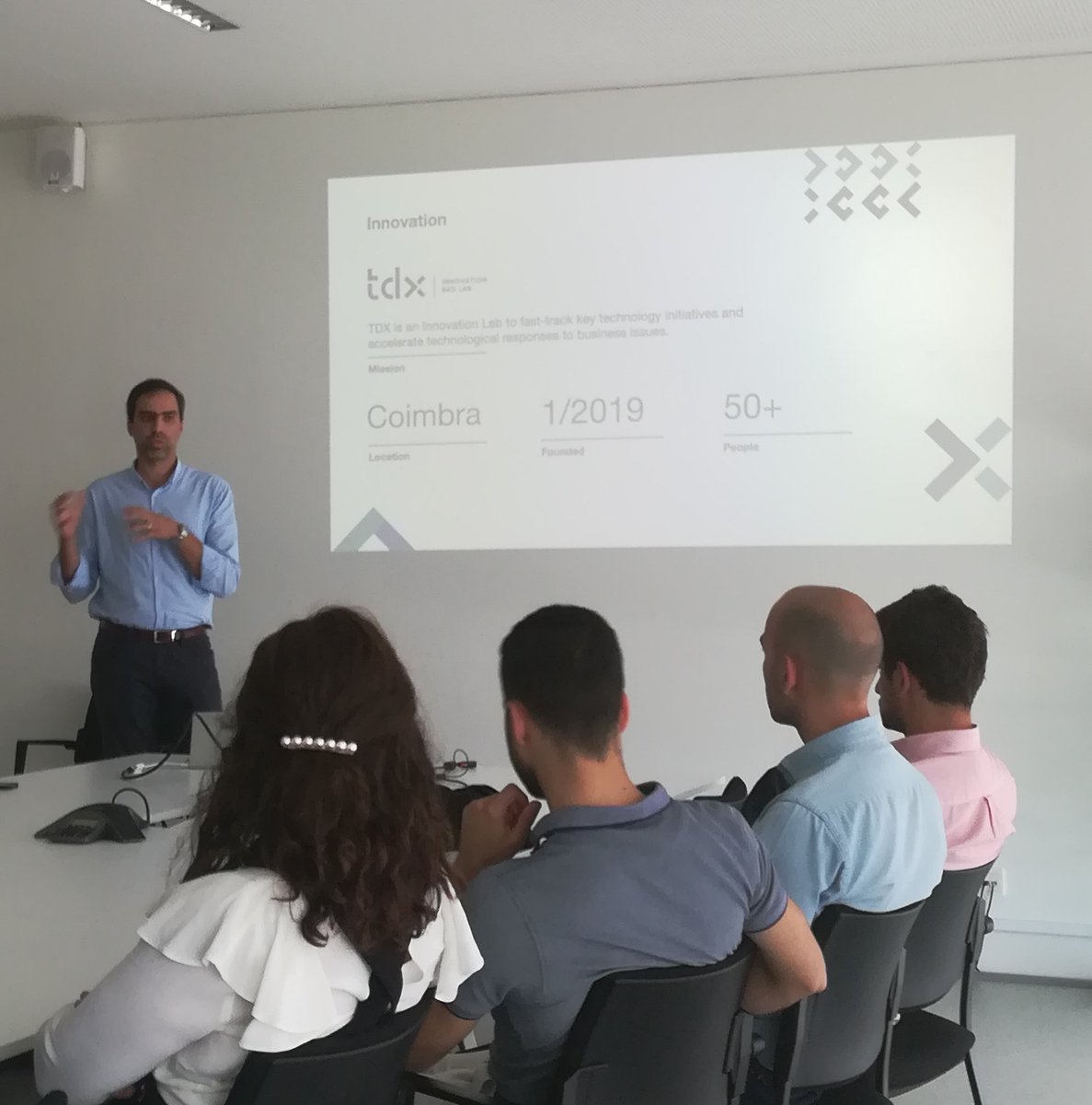 InovTeam roadshow visiting the Instituto Pedro Nunes in Coimbra, sharing experience with <a href="/Talkdesk/">Talkdesk</a> <a href="/buildtoo/">buildtoo</a> and Eneida.io #i9team2019