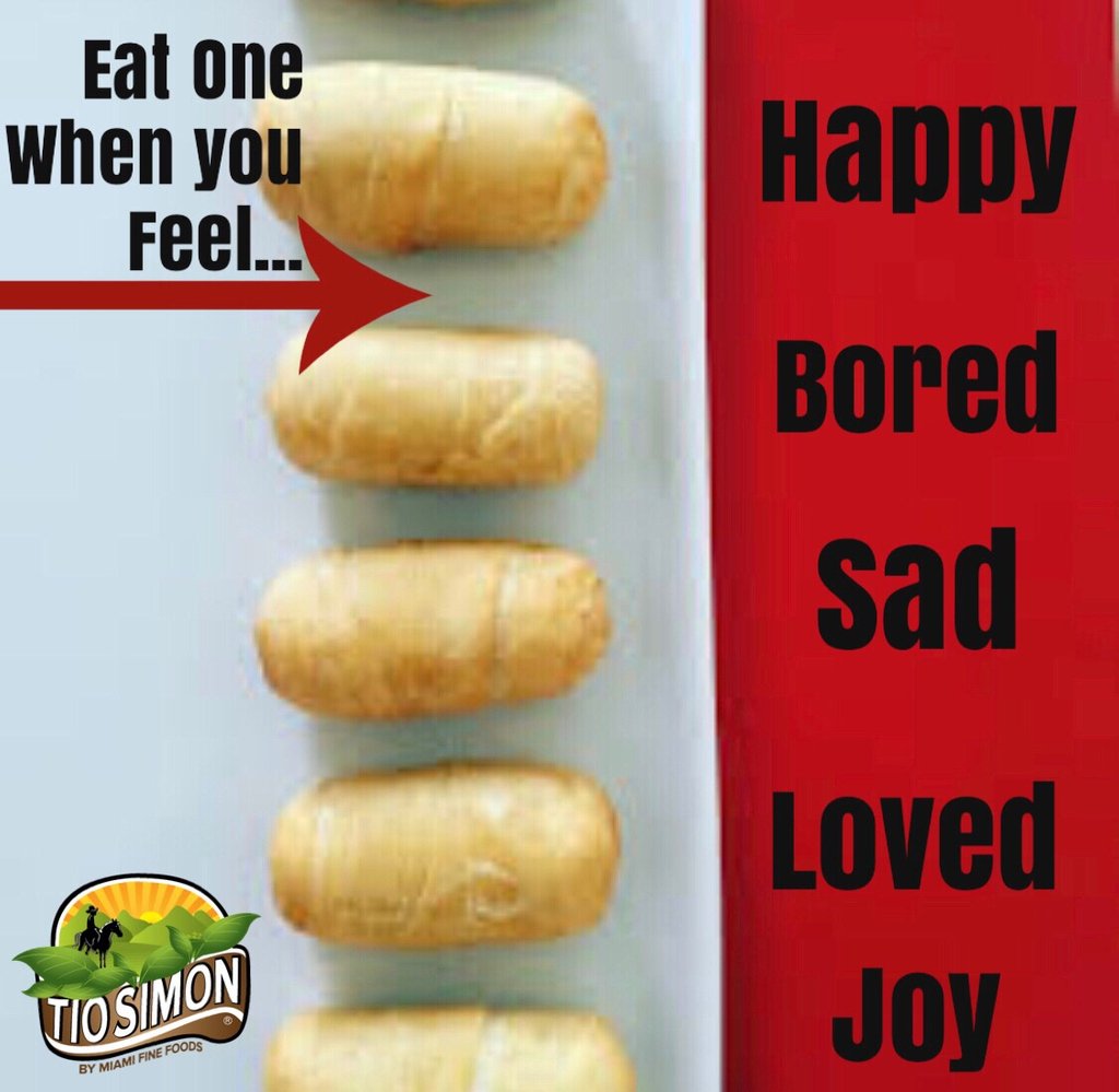 FoodsTio's tweet photo. How are you feeling today? 😍 We hope amazingly #happy and full of #love so you get to eat a few #tequeños , which will bring you #joy 😜⠀
.
👉https://t.co/eHOlmAkz8j⁣💯⁣
#tequeñosonline #venezolanosenmiami #tequeñoslove⁣
#instagood #bestsnacksever #cheesesticks #tequeños https://t.co/DweqwhJNFt