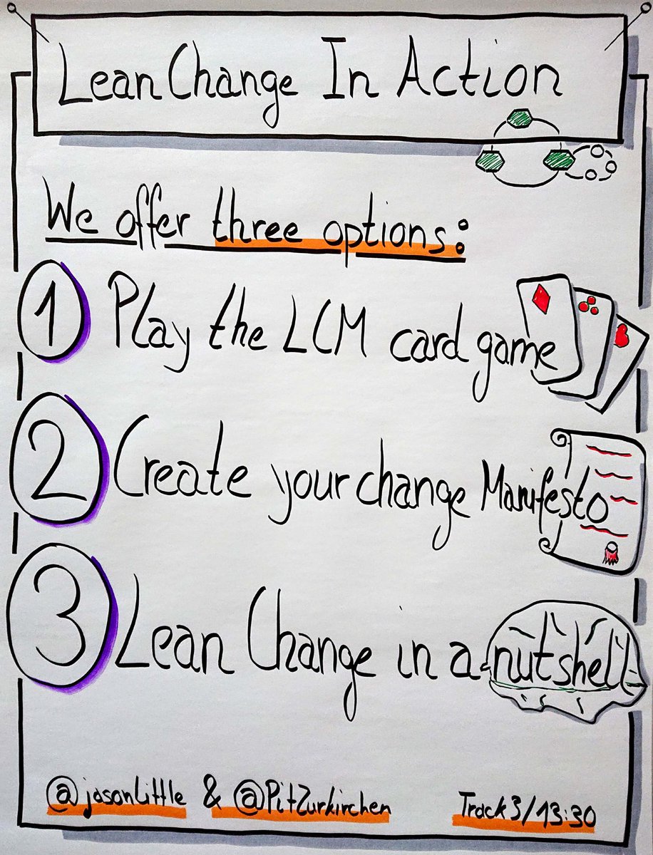 We will see you tomorrow in our #LeanChange session at the #LeanAgileScrum conference <a href="/swissICT/">swissICT</a> with <a href="/jasonlittle/">jasonlittle</a>
#LASX