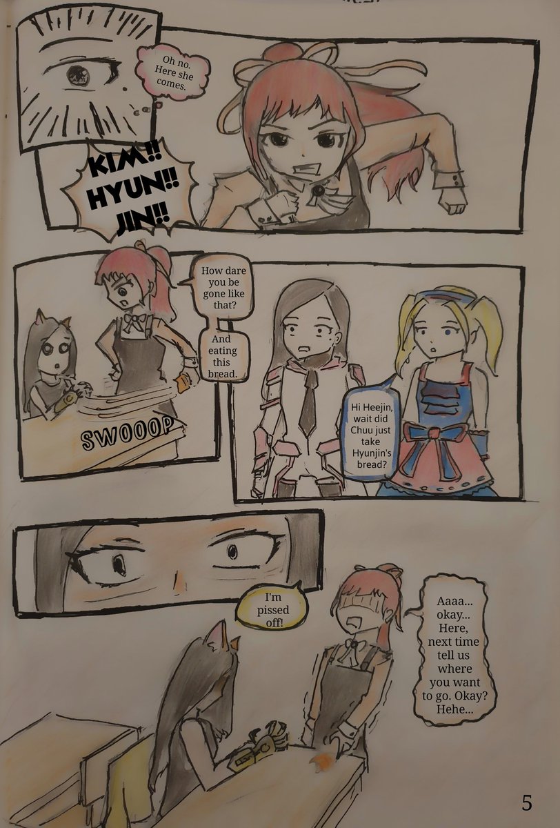 neorene_lips's tweet photo. LOONA x RWBY comic [Part.2]
#LOONA #이달의소녀 #loonafanart #KPop #KpopFanart #rwby #loonacomics #loonaxrwby https://t.co/asPqi125yZ