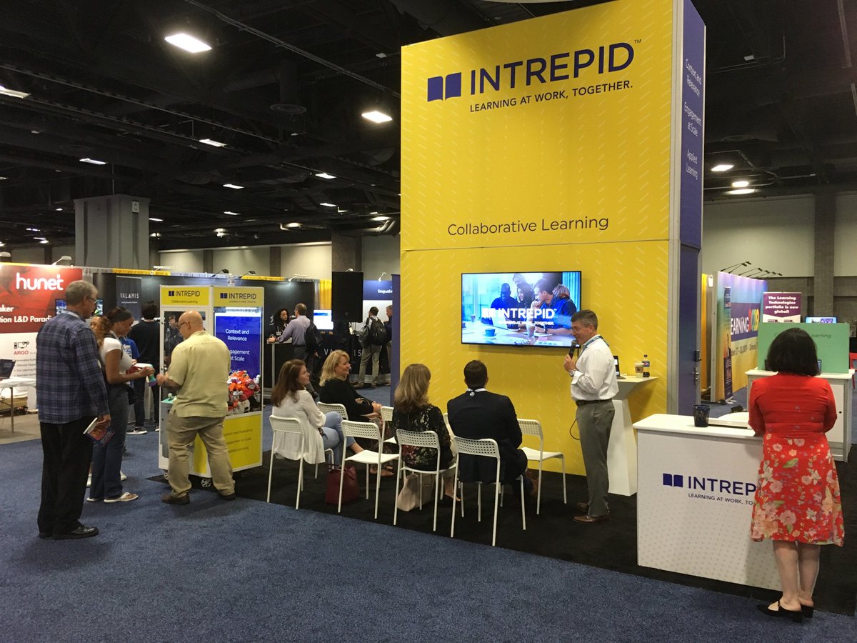 IntrepidLS's tweet image. Demos and claw machines all day at #ATD2019 booth 437. Stop by for free goodness and #digitallearning from the #IntrepidLS team.