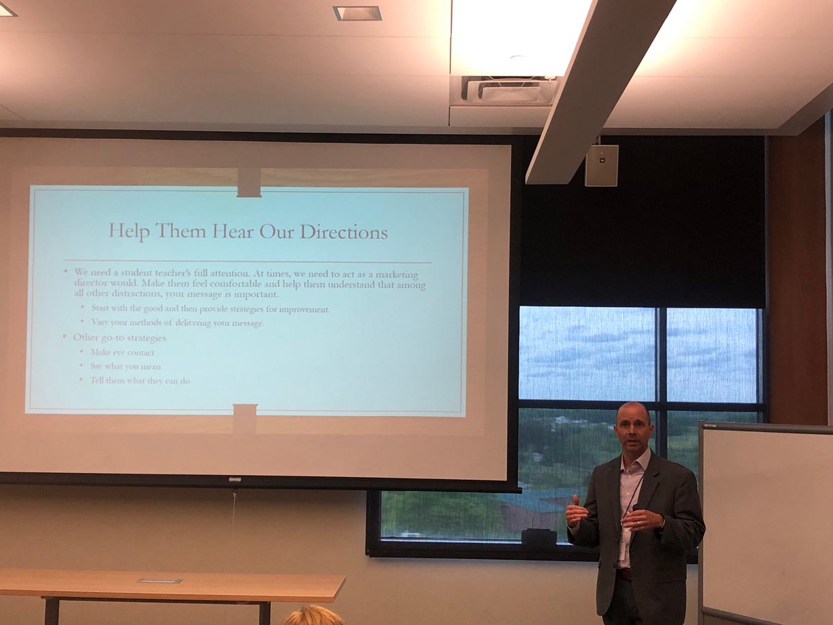 nstsc_'s tweet photo. Dr. Jim Preston “Working with a Challenging Teacher Candidate &amp; Raising a Sprites Child: What do These Have in Common?” https://t.co/KXYUefISCm