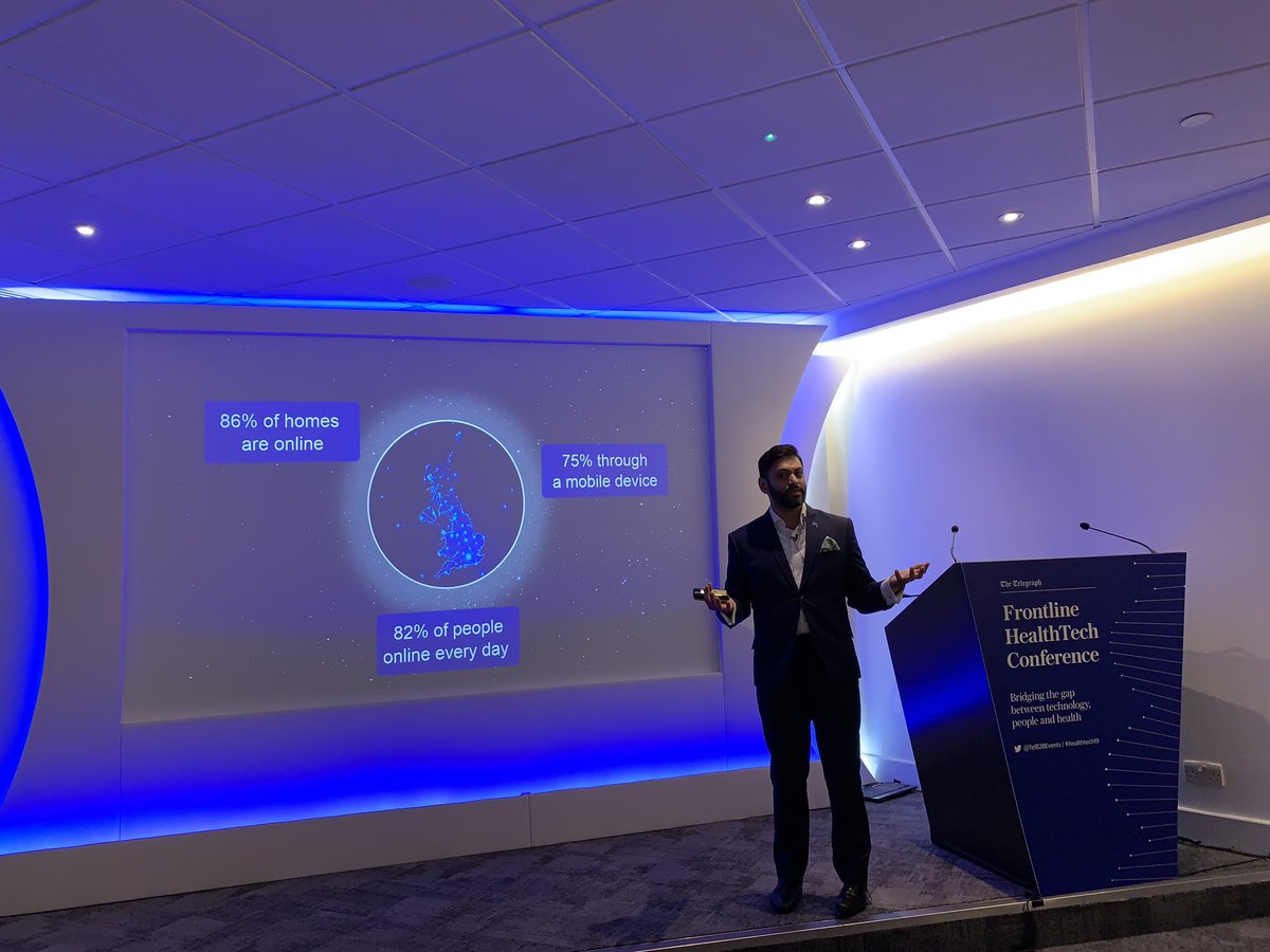 lukepratsides's tweet photo. @healthyopinion telling us how to drive adoption of digital in hard to reach groups most but not all are online. We must provide channels for the digitally excluded. @TelB2BEvents #healthtech19 https://t.co/se5Ku6DNqT
