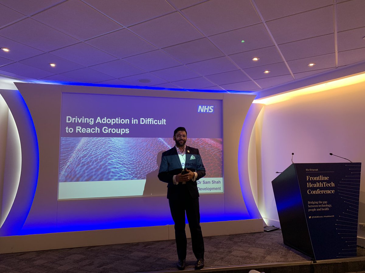 lukepratsides's tweet photo. @healthyopinion telling us how to drive adoption of digital in hard to reach groups most but not all are online. We must provide channels for the digitally excluded. @TelB2BEvents #healthtech19 https://t.co/se5Ku6DNqT