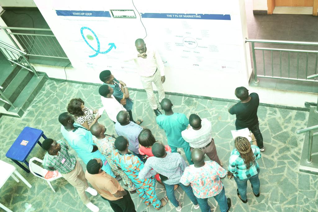 LeadResourcesNG's tweet photo. Day 1 Start-up Loop Training: outdoor activity on The 7p's of marketing
#Startuploop2019 #business #enterpreneur #innovation #ogunisready #Leadresourcesng #enterprise #businessecosystem #bmc #echovc #venturegarden #cchubgrowthcapital #microtraction #tech #businessplan https://t.co/PreS0WZ4kB