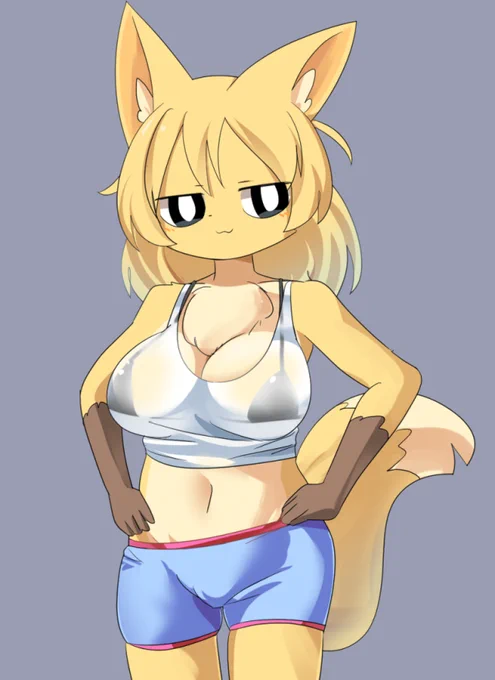 着衣おきつね中ちゃん 