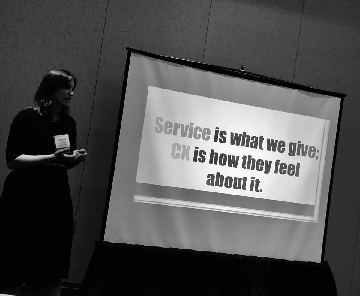 amy_collins's tweet photo. Kicking off a great #CXPS2019 conference in #Durham. What’s #cx, anyway? Here’s a slide that sums it up. 💯 https://t.co/PGzmEabQTn