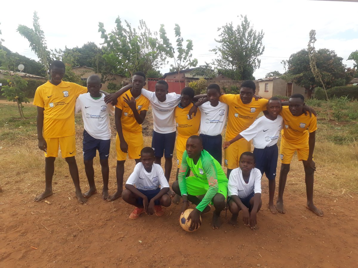 Today, the colours of <a href="/pnefc/">Preston North End FC</a> took over the community field! Once again thankyou to PNE for the donation and putting smiles on the young people in Kabwe. More pictures will be sent in the coming weeks. #prestoncommunity #makingadifference
