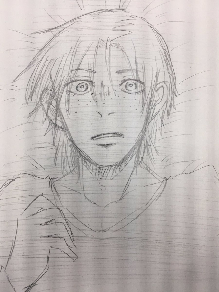 髪下ろしドッピオくん描いたら誰これ状態 