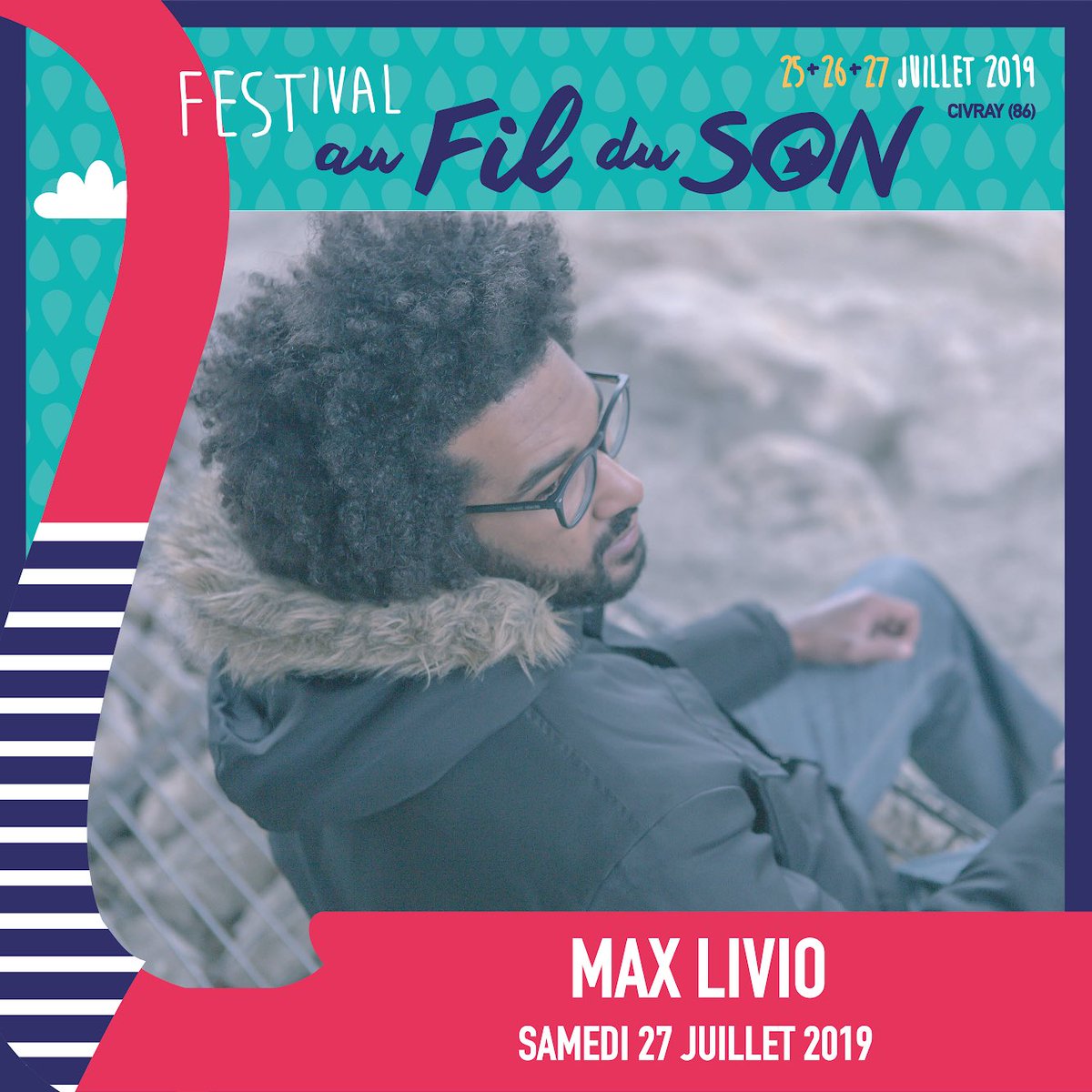 FestivalAFDS's tweet photo. [ ANNONCE PROGRAMMATION ] 🔥 3/3

On vous dévoile les 5 derniers noms de la prog, Édition 2019 !! 

Samedi 27 Juillet ::: ⬇️⬇️⬇️
@Manudigital &amp; @Lt_Stitchie 
#Fant4stik 
@MaxLivio 

Complètent la 16eme Édition du @FestivalAFDS

#AFDS19 https://t.co/uqKEUwWaoz