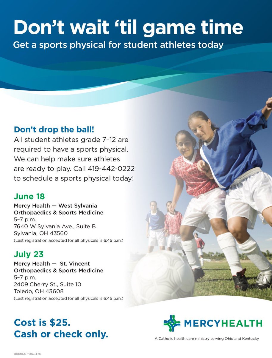 OtsegoSportsMed's tweet image. All athletes in grades 7-12 are required to have a valid physical on file before trying out/participating with a team. Do not wait until the last minute! Get your Final Forms filled out now and ready to go before you get your physical! #OtsegoKnights #FinalForms