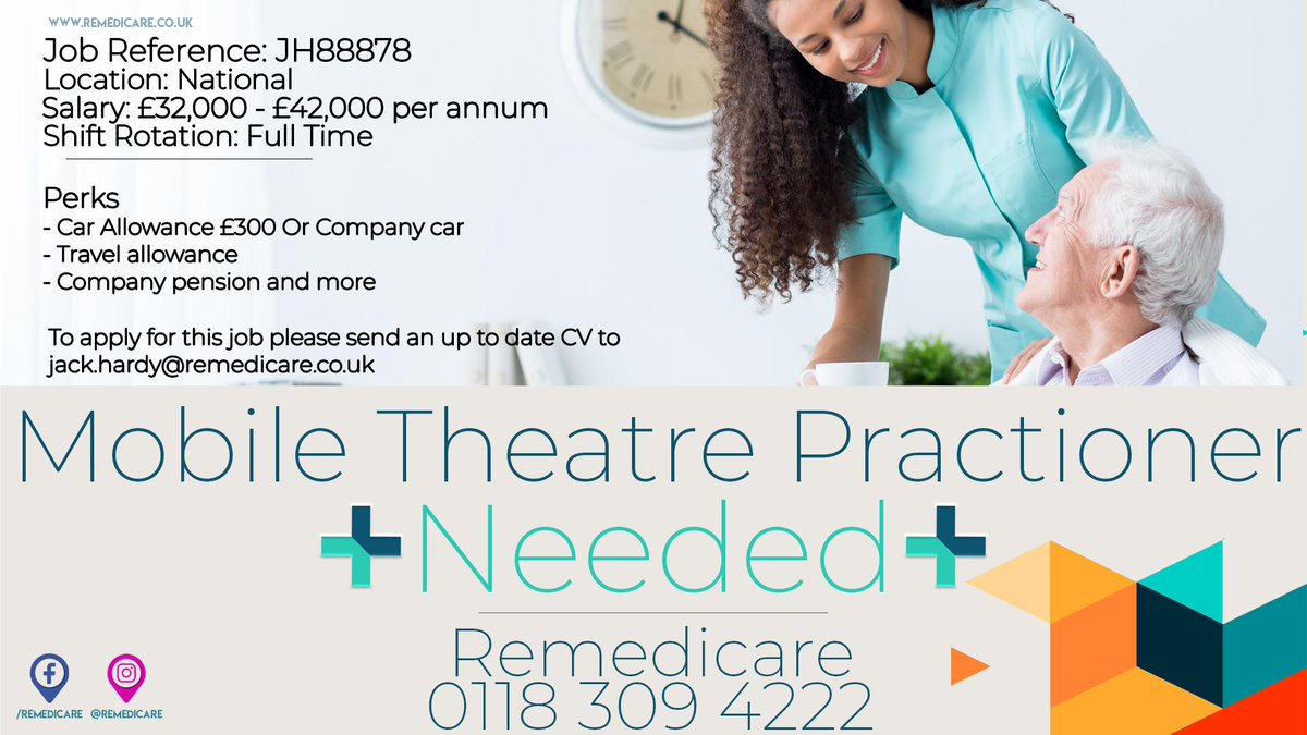 RemedicareS's tweet photo. **Job Available**
Location: Coutrywide
@VanguardHS_
#Mobile #TheatrePractitioner
#nursing #healthcarejobs #nursingjobs #mobiletheatre #theatrepractitioner #mobiletheatrepractitioner #vanguardhealthservices #careersinnursing #careersearch #remedicare https://t.co/ozTCzqdTPO