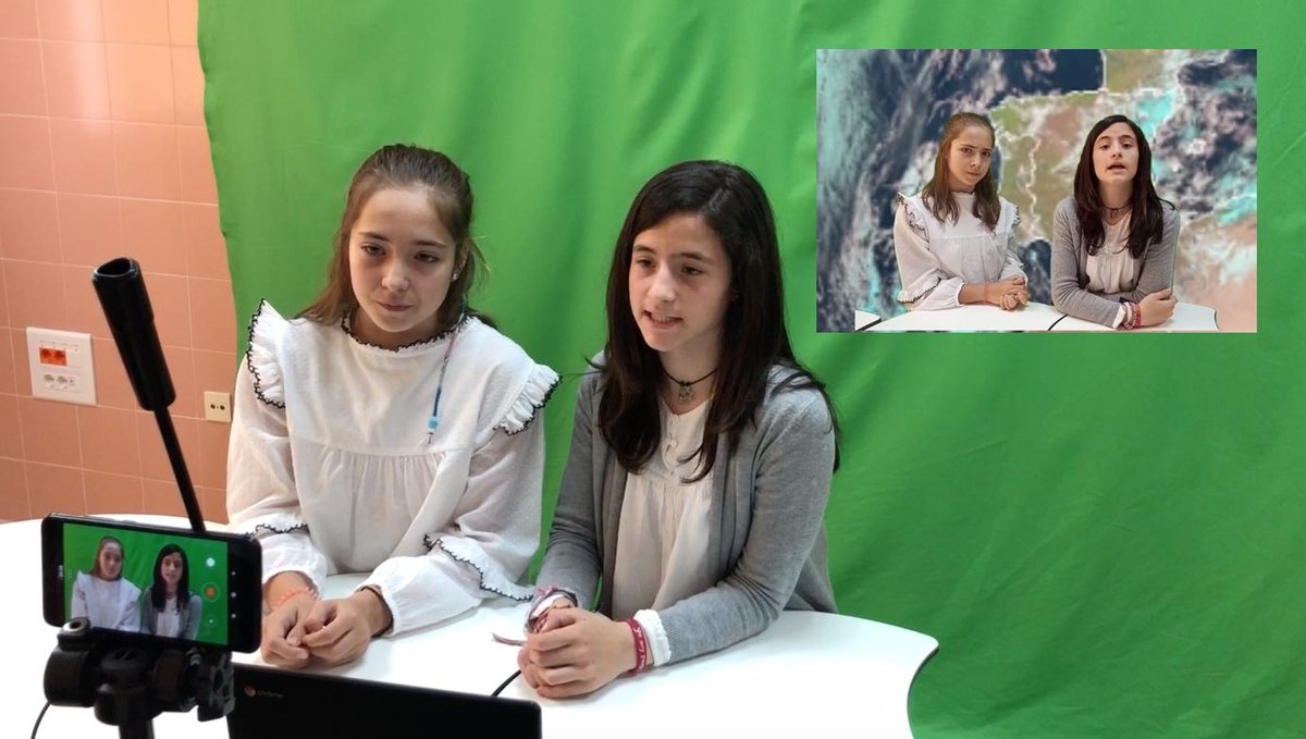 FernandoBoillos's tweet photo. El proyecto: "El Tiempo" llega a su fin. Os dejo a mis chic@s utilizando el chroma para convertirse en verdaderos meteorólog@s.Estoy deseando ver los resultados.🌨️

@EducWeb @ftsaez @flipped_primary @rickyacin @innovacion_edu @BioLolaC @rosaliarte @Profe_RamonRG @ClassroomCrafts https://t.co/QmmGmln5E9
