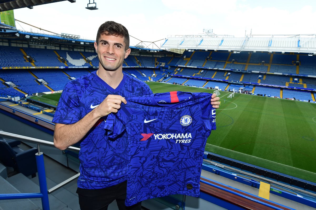 CISC_Pangkep's tweet photo. Welcome to stamford bridge Pulisic 😍 https://t.co/PNClZ5Kb3r
