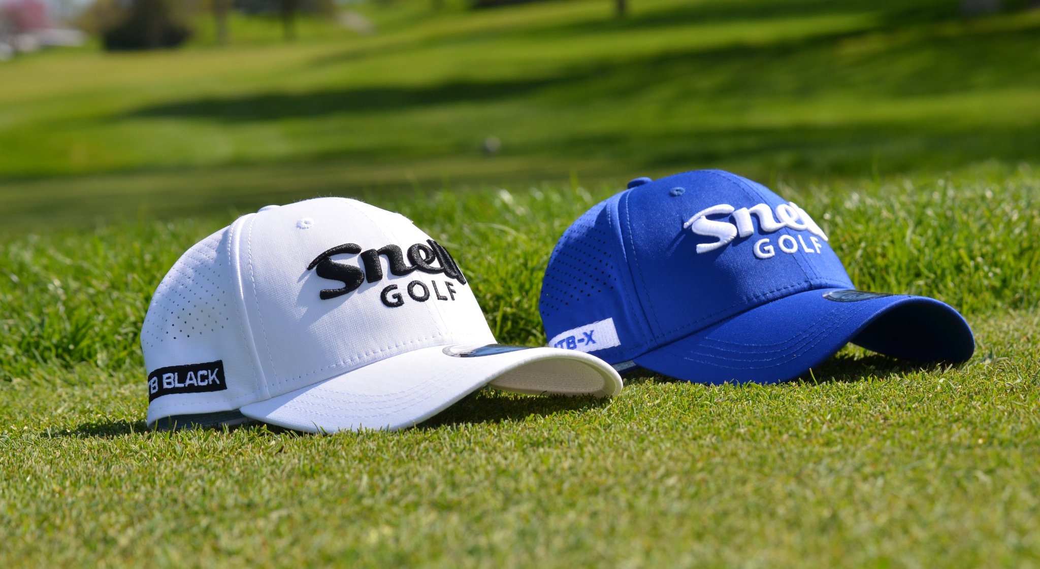 snell golf hat