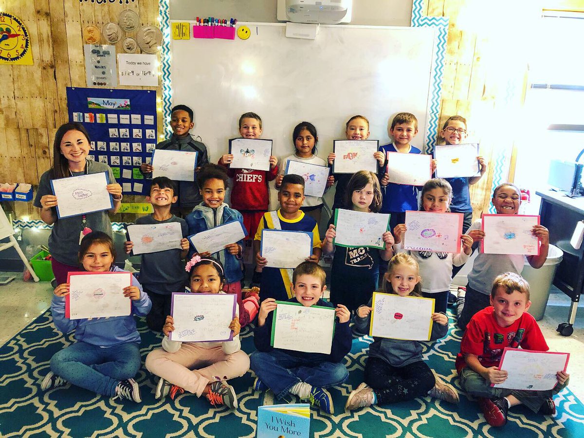 CamilleC2018's tweet photo. I wish you more. More love, more laughter, more learning, more hugs, more smiles, more joy. Gonna miss these sweet kiddos more than anything! ❤️ #3TEPride #WeR2ndGrade #ISDStrong https://t.co/1uaLtiPAht