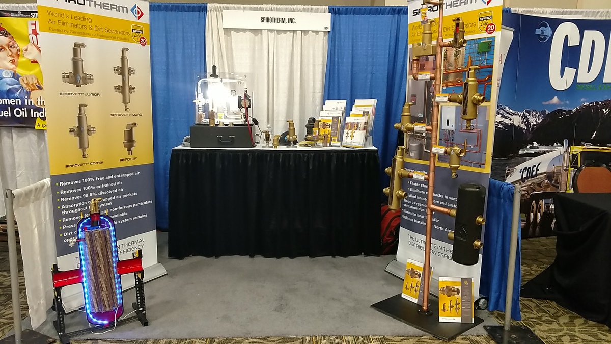 spirotherm's tweet photo. Booth 604 @EEETradeShow. https://t.co/7NSWjBs3iL