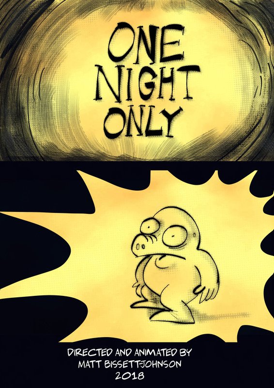 HorrorBowlMovie's tweet photo. Film : One Night Only. Directed by Matt Bissett-Johnson.

The amazing Pigly puts on the show of a lifetime.

#horrorbowlmovieawards #animation #animationmovies #filmfestival #shortfilm #twitter https://t.co/KfmHBhPrN6