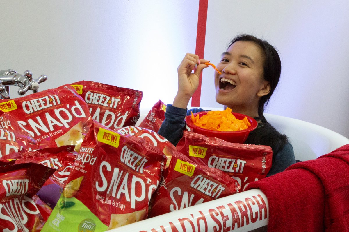 Cheez It On Twitter One Fortunate Fan Has Won A Year S Worth Of Cheez It Snap D Cheesy Munchability Let The Snacking Commence Snapdsearch Rules Https T Co Audpzk4as9 Https T Co Oyocmlpp7o