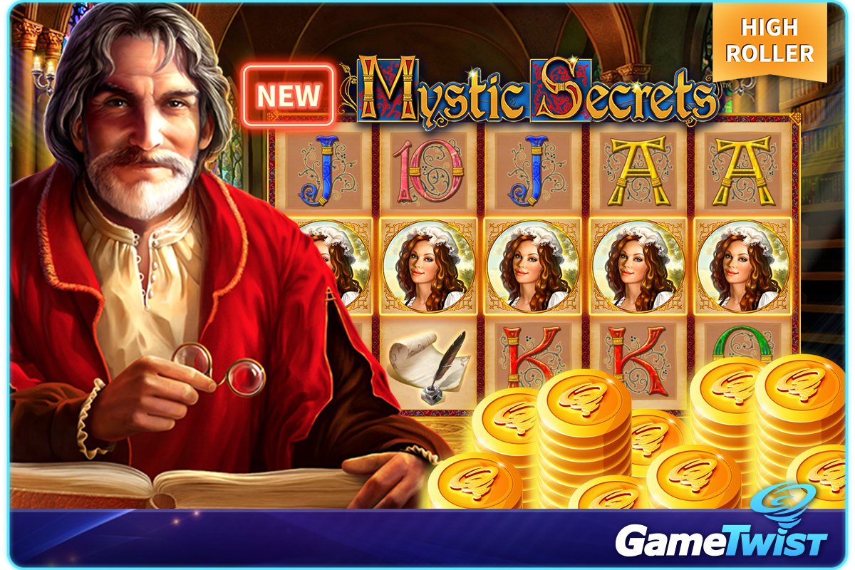 GameTwist's tweet photo. Hey big spender! 😊 
Spend a little time on Highroller Mystic Secrets, which is now available on #GameTwist!* 🤩 https://t.co/KubOsn5uUM 

*Please note that our high roller mode is not available in Austria! https://t.co/Y8B44gfxhC