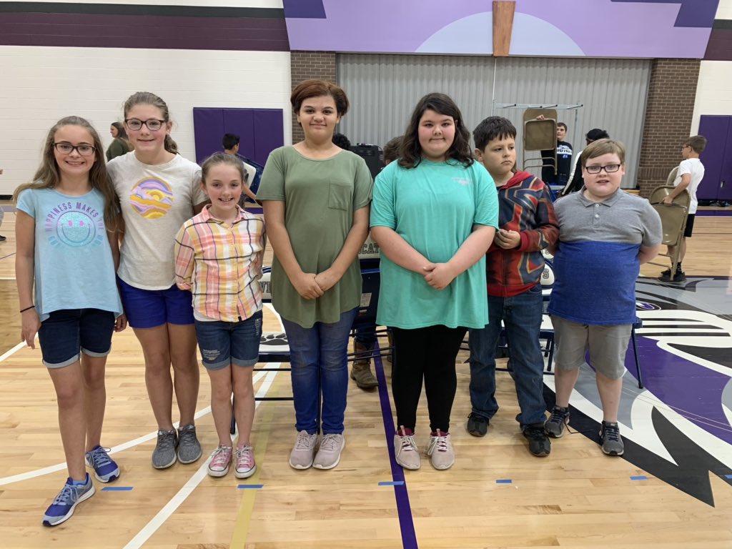 Ieswildcats's tweet photo. Congrats to these students who will be participating in the County Fair Spelling Bee in June! #wildcatpride https://t.co/Yf3LTCa10s