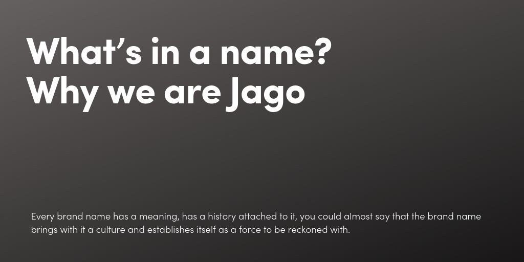 Every brand has a story behind its name. We are proud of our name and what it stands for. Read what our name means bit.ly/2JvWcWw
Does your brand name have a meaning? Let us know in the comments.