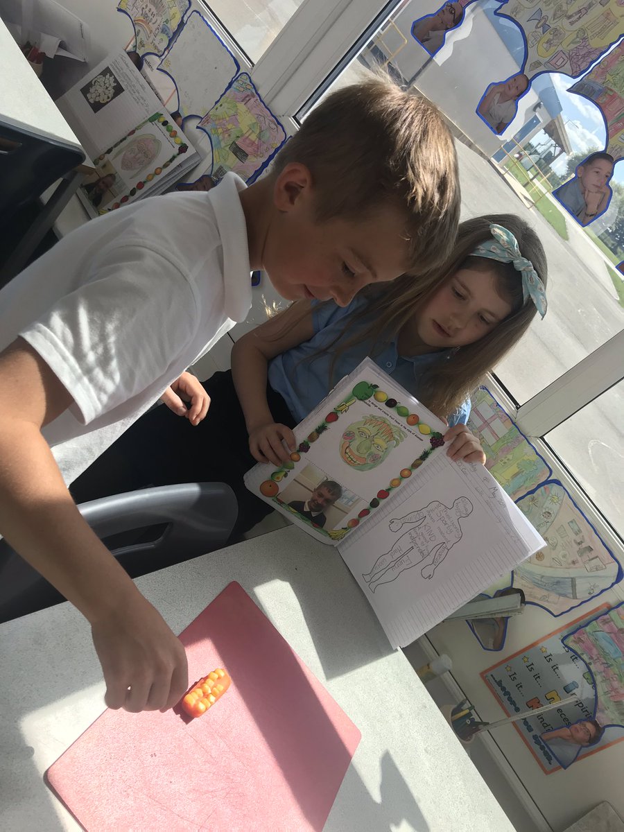 NJS5DT's tweet photo. The children had great fun this afternoon constructing their fruit faces which were designed in the style of Arcimboldo and modelled on their own faces! https://t.co/OYv6qxLe2c