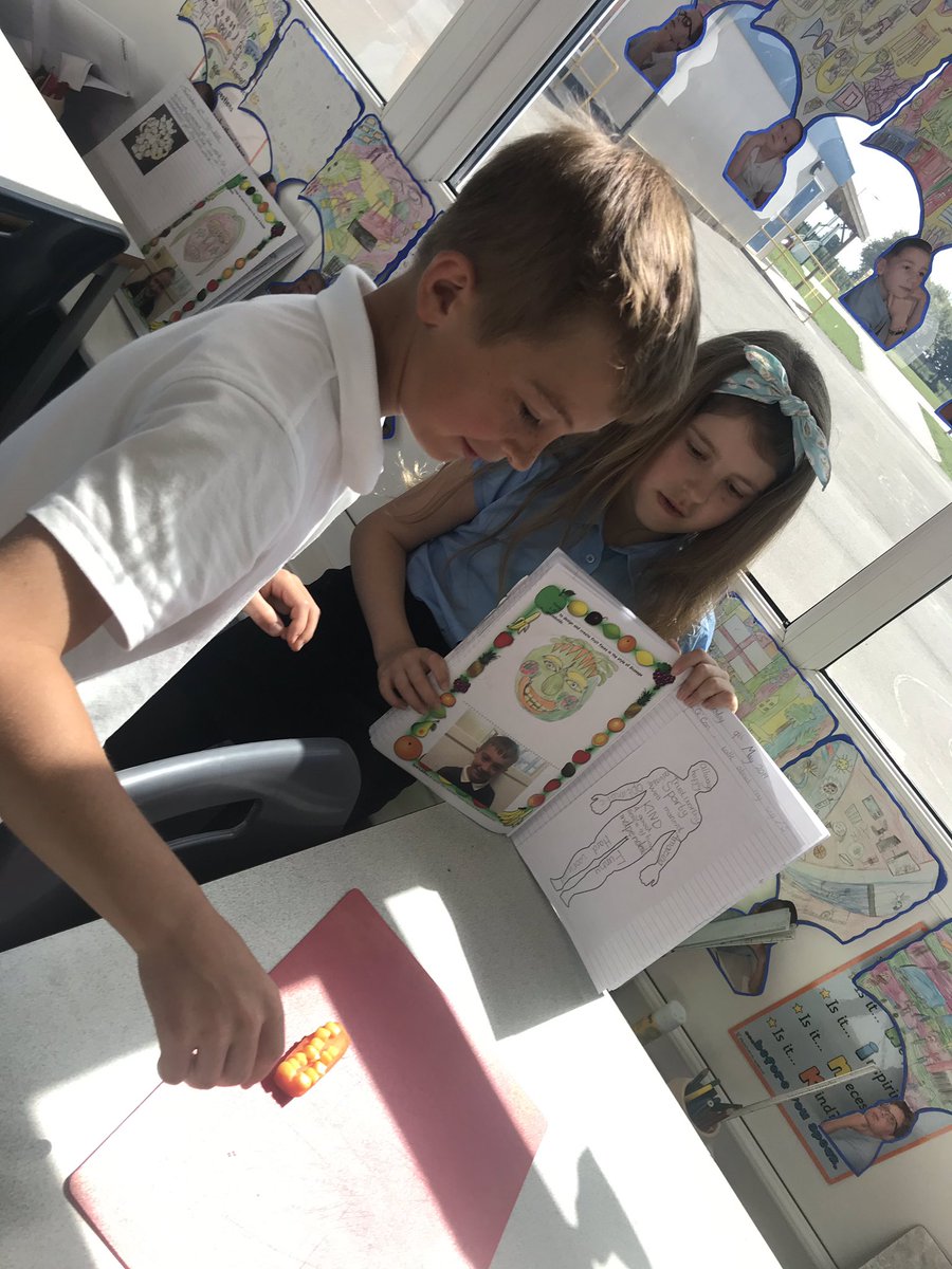 NJS5DT's tweet photo. The children had great fun this afternoon constructing their fruit faces which were designed in the style of Arcimboldo and modelled on their own faces! https://t.co/OYv6qxLe2c