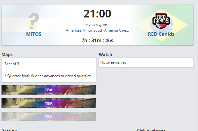MRN1GG's tweet photo. Hoy 21hs jugamos un bo3 vs @REDCanids 

Por un slot en la closed del Minor 😋

#GOMITOS https://t.co/nJ92skIDGD
