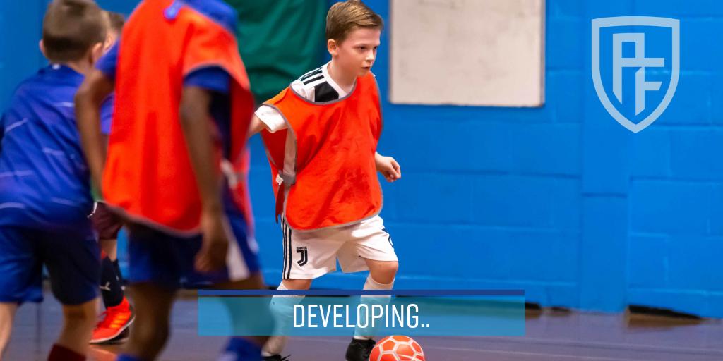 PlayFutsal_UK's tweet photo. Everything we do is focused on development - we're here to develop players technically, physically, socially &amp; psychologically, developing individual values to ensure our players are kind, respectful &amp; have a good manner, and most importantly, we develop people for the future. https://t.co/M6PubvDdqw