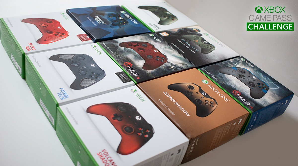 XboxFR's tweet photo. D'après-vous quelle équipe remportera le #XGPChallenge ?
#TeamHaloFR
#TeamXboxygen
#TeamSoTFR
#TeamXboxPlace
#TeamXboxSquad
#TeamXboxLiveFR
#TeamXboxFR
Une personne parmi les bons pronostics remportera au choix l'une de ces manettes ! https://t.co/2qkoHCufFy