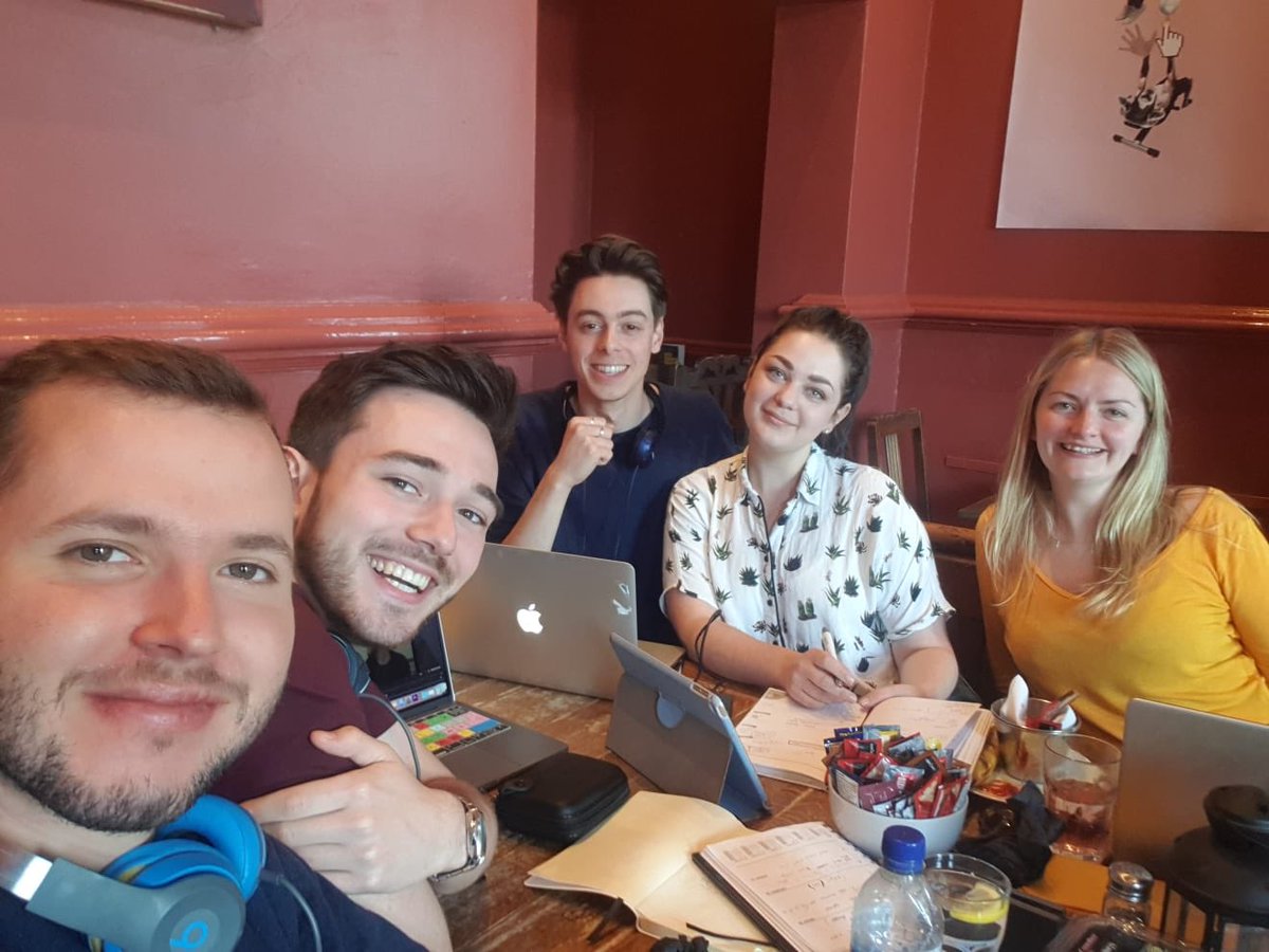 oheksketch's tweet photo. Writing/editing/planning world domination day for us at OH EK! No rest for the wicked! π¬π©π»βπ»βπ»βοΈ
#writingday #editday #worlddomination #OHEK #comedy #sketch #subscribe
@samdanson @chloe_malandra @amyvreeke @joshuawilky @david_h4ll https://t.co/Hz2BwXYPGo