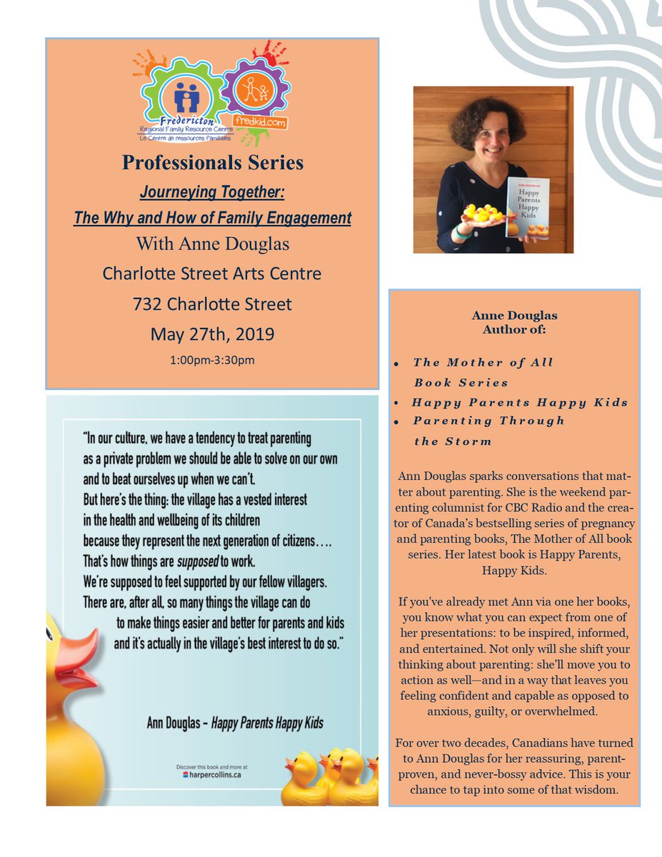 fredkid's tweet image. Fredkid Professional &amp;amp; Parent Series Presentation -  May 27th 9am , 1pm and 6pm. @CityFredGov @fredkid @AveMcadam @OpalRespite @WellnessNB @nbphysliteracy @Fredericton @FrederictonCF