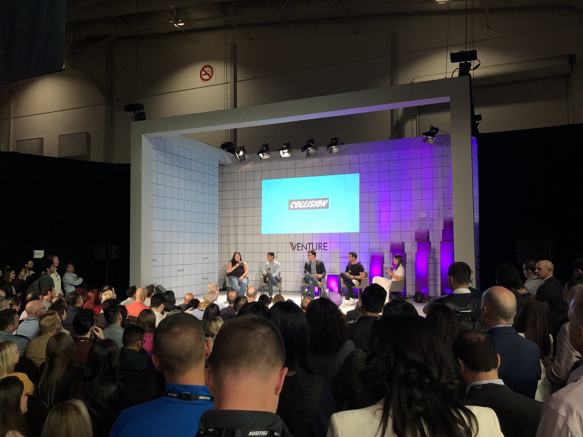 Mission driven companies are attractive to VC’s - Loved hearing from <a href="/GreylockVC/">Greylock Partners</a> <a href="/LaurieSegall/">Laurie Segall</a> <a href="/shasta/">Shasta Ventures</a> <a href="/ataussig/">Alex Taussig</a> <a href="/rebeccakaden/">Rebecca Kaden</a> at <a href="/CollisionHQ/">Collision Conf</a> thanks for sharing your perspective on the market