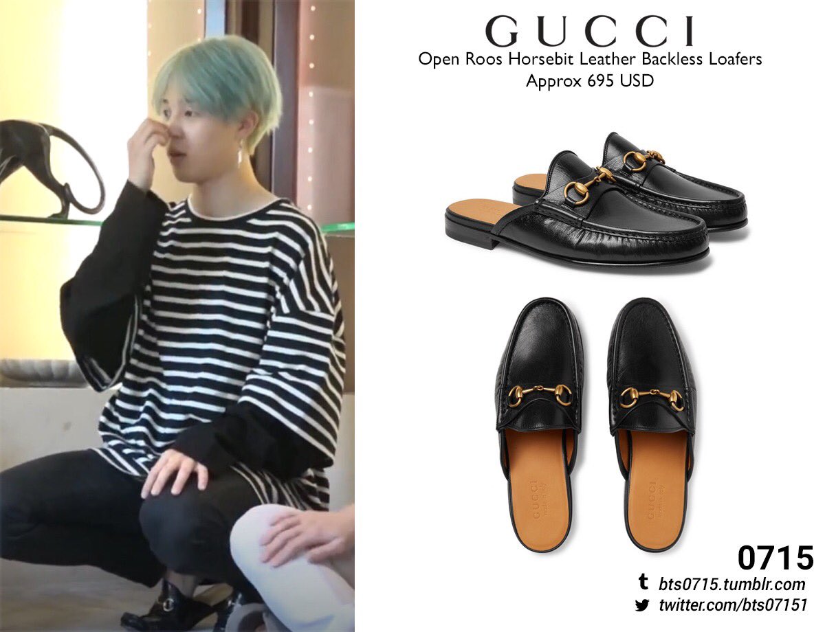 gucci open back shoes
