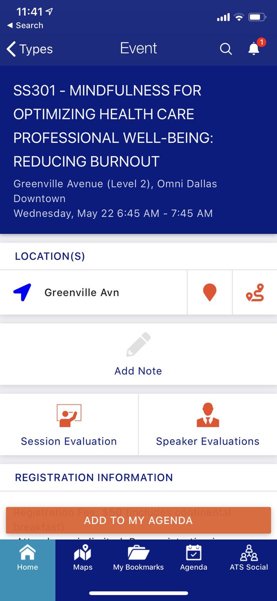 DrNiChengLiang's tweet photo. Experience mindfulness, learn the data, how to integrate it into your day to day life, learn how to bring it to your trainees, patients, colleagues and most importantly learn it for yourself.  Sunrise Seminar 301 5/22 Omni, GreenvilleAvn #ATS2019 #ATSWellness @virenkaul https://t.co/gAWjQZBq8d