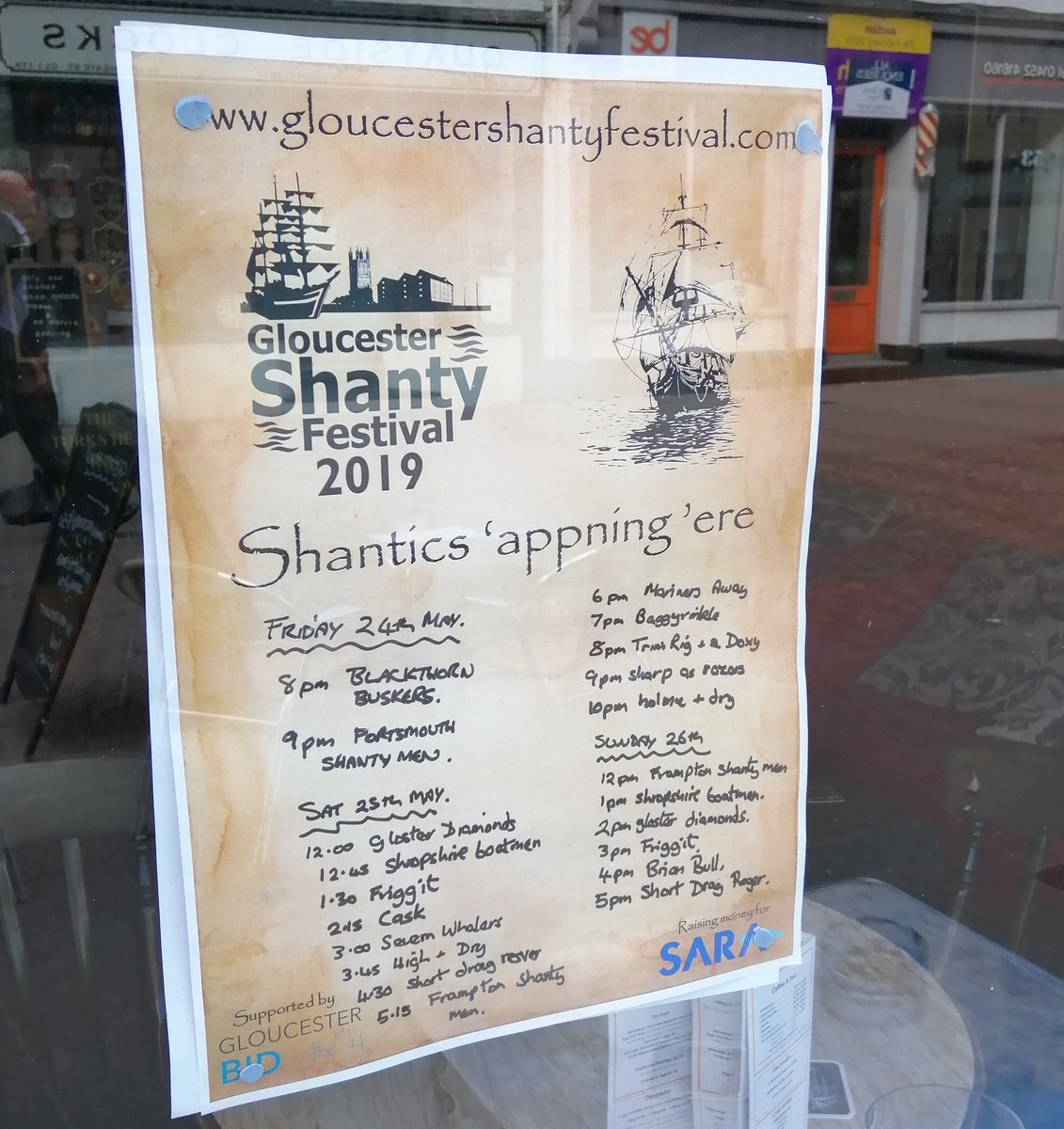 Another super venue part of this year's great festival! Award winning #TheTurksHead #Shanty #Festival