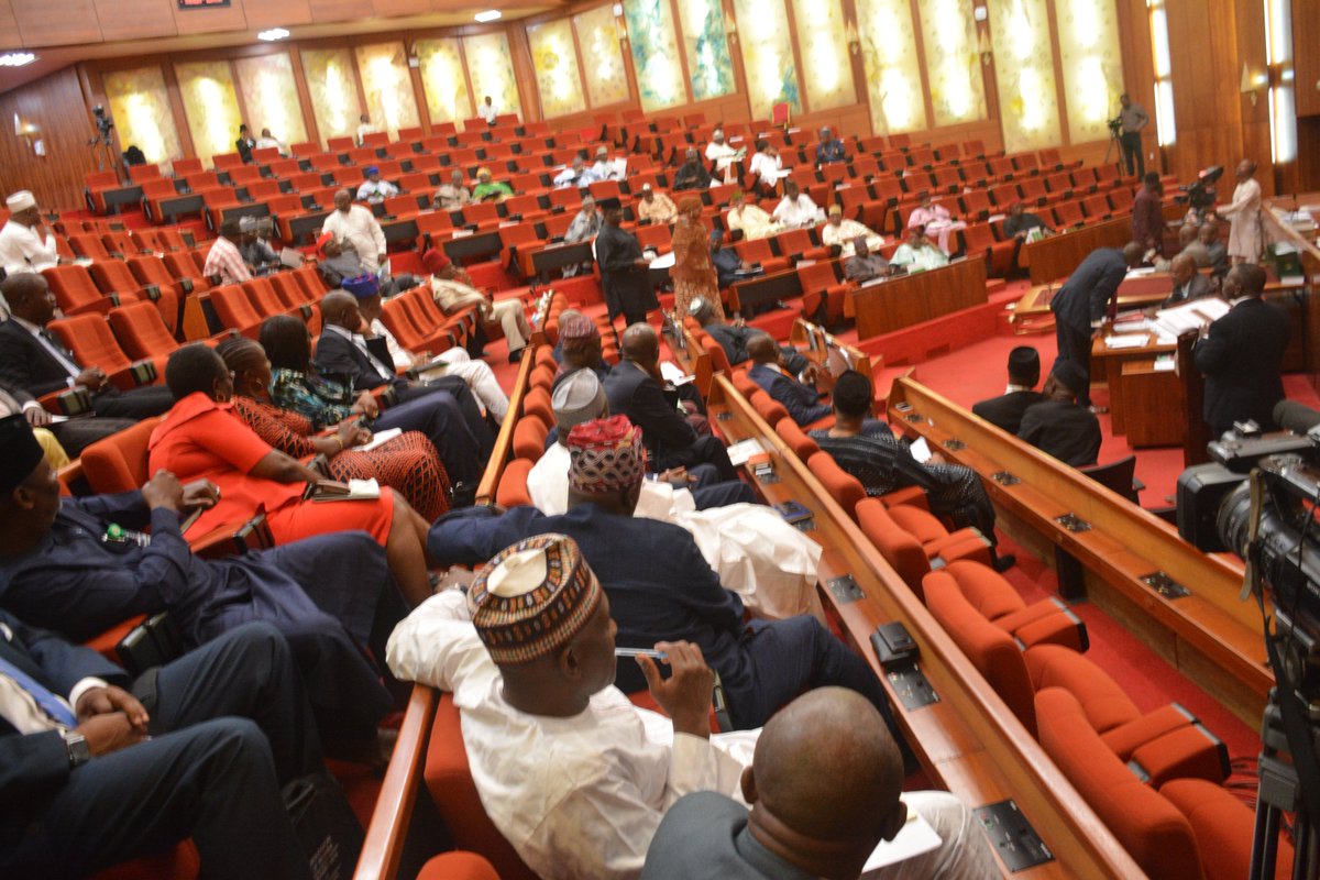 I was at the @nassnigeria today to brief Senators on the current state of healthcare facilities and services across the country. We are using the ongoing rehabilitation of Primary Health Centres across the country as a springboard to repositioning the sector.