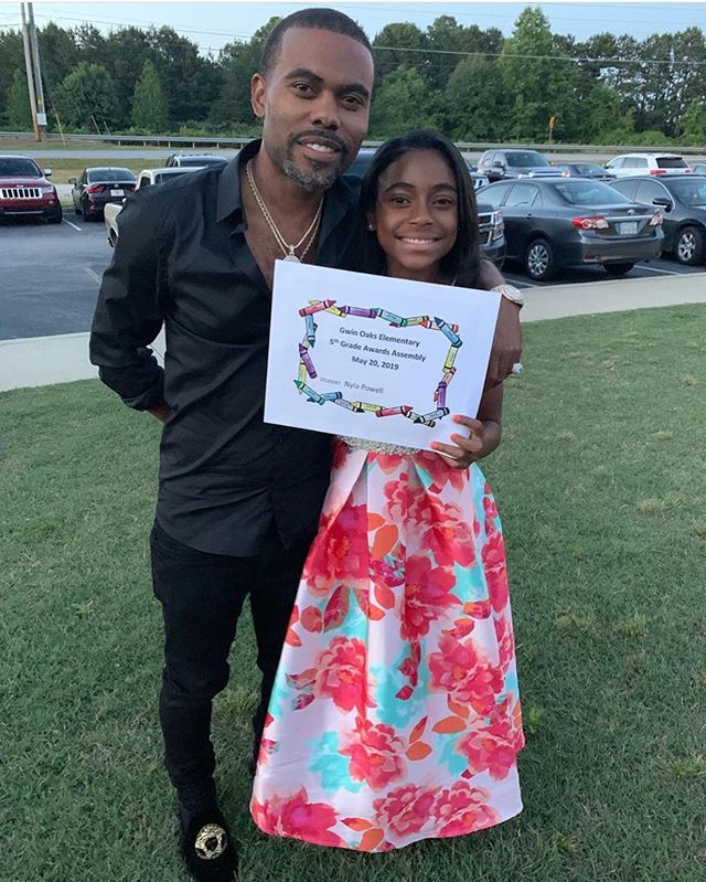Photo of Lil Duval  & his  Daughter  Nyla Powell