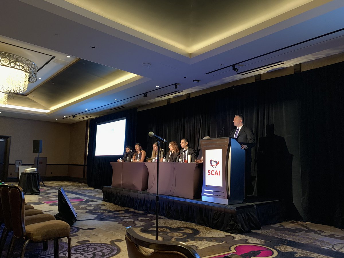 willsuh76's tweet photo. #SCAI2019 Cath Lab Boot Camp #HeartTeamApproach 
@agtruesdell talking on Complex Coronary Disease in a Complex Patient: Heart Team to the Rescue! 
#MCS #CompleteRevascularization #ShockTeam https://t.co/z31oF8ldSL