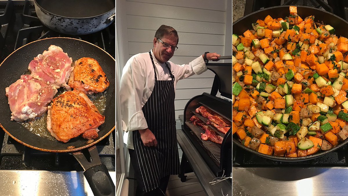 GolfChannel's tweet image. What's the recipe to @BKoepka's success? 👨‍🍳

Our @TimRosaforteGC introduces you to the chef who adds fuel to the major champ's fire: watchgolf.ch/hf3zrR