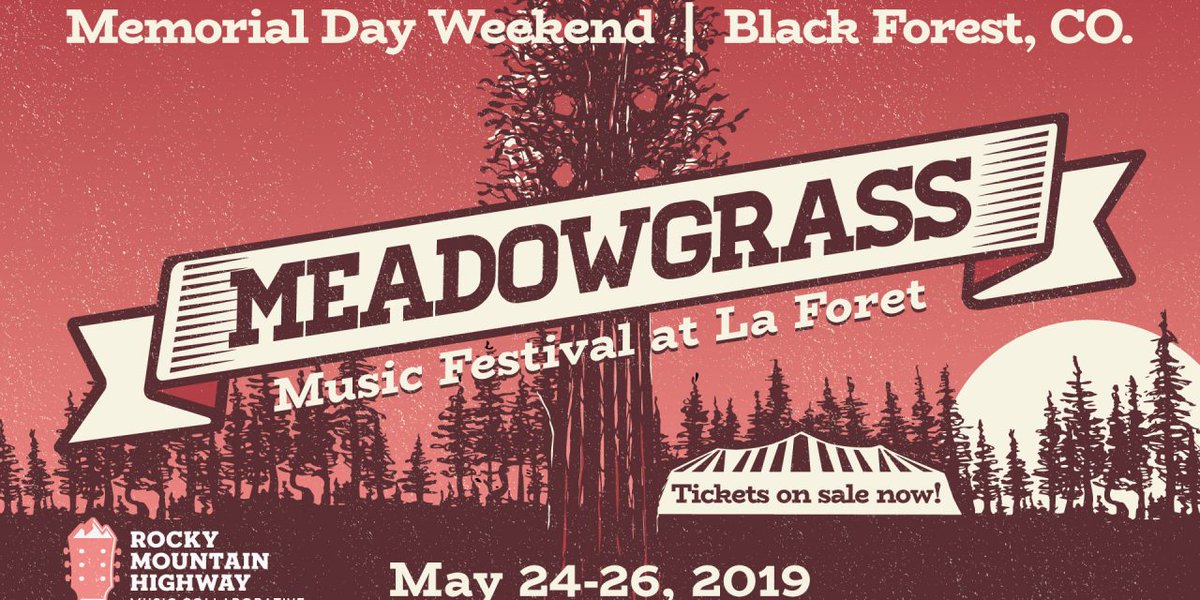 x1039radio's tweet photo. The 11th Annual Meadowgrass Music Festival is this weekend in Black Forest! Should be BEAUTIFUL weather and a fun way to spend Memorial Day weekend, so follow this link for tickets! https://t.co/RG15GIR1xF https://t.co/vfRa0qTBZX