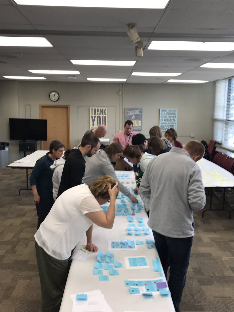 DanKeyser3118's tweet photo. High School Math Teachers digging into math standards: Day 2. Making meaning and setting a vision! @waukeshaschools #sdwmath #PositiveImpact https://t.co/AIGF8B8xJA