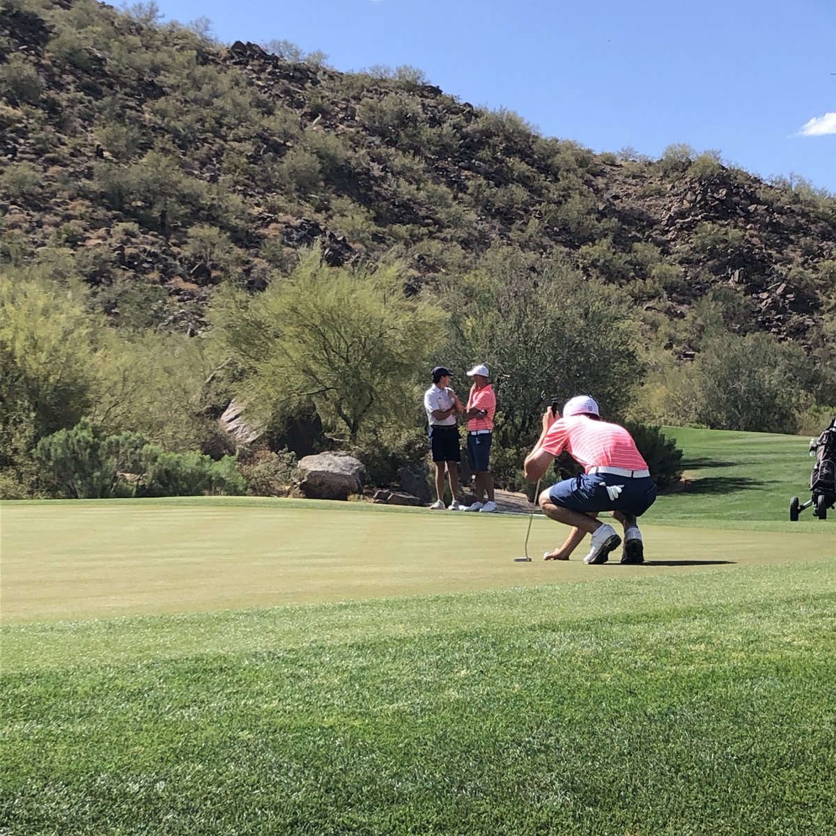 jeff_kauk's tweet photo. .@caleb_badura grinding on 13 @lassendasgc @NAIA #NationalChampionship   @nwcraiders https://t.co/CUSBQB0omw