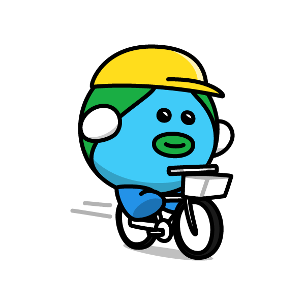 「5月22日は【サイクリングの日】
2009年に日本サイクリング協会(JCA)が「」|地球くんのイラスト